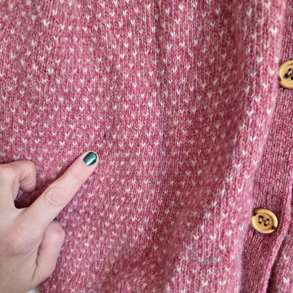 Woolrich Pink Cardigan Sweater - Picture 9 of 9